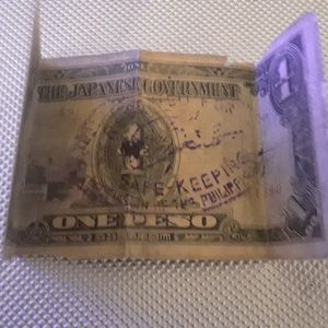Ww1 Japanese misprint pesos